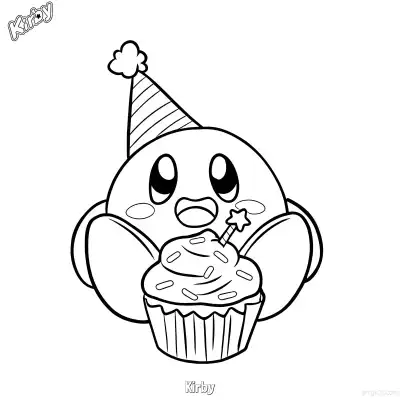Free printable Kirby 9 Coloring Page - Free Printable Kirby PDFS Coloring Sheets coloring page