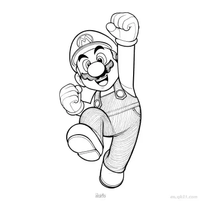 Free printable Mario 14 Coloring Page - Free PDF Printable Mario Kart Coloring Sheets coloring page