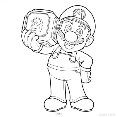 Free printable Mario 6 Coloring Page - Free PDF Printable Mario Kart Coloring Sheets coloring page