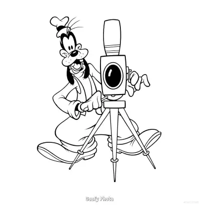 Free printable Goofy Photo 2 Coloring Page - Free Printable Mickey Mouse & Friends PDFS Coloring Sheets coloring page