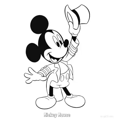 Free printable Mickey Mouse 14 Coloring Page - Free Printable Mickey Mouse & Friends PDFS Coloring Sheets coloring page