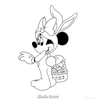 Free printable Minnie Mouse 26 Coloring Page - Free Printable Mickey Mouse & Friends PDFS Coloring Sheets coloring page