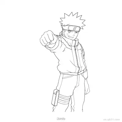 Free printable Naruto Uzumaki Six Paths Flying Action Naruto Coloring Page  coloring page