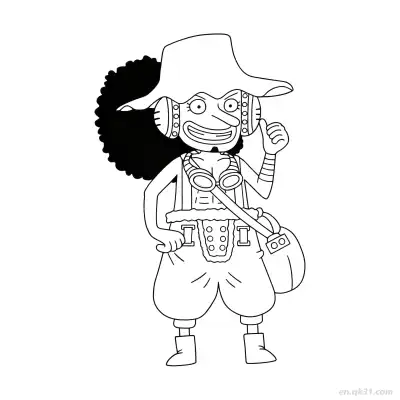 Free printable Eustass Kid Wano Full Body Stand One Piece Coloring  coloring page