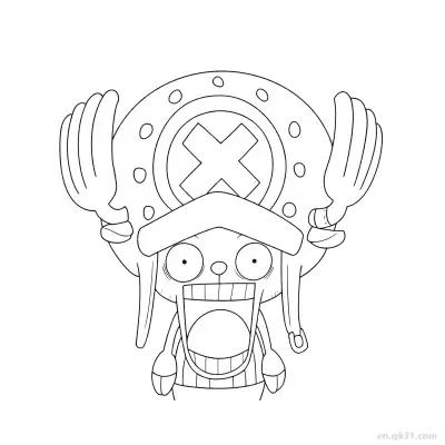 Free printable Luffy Wano Arc Sword Side Pose One Piece Coloring  coloring page