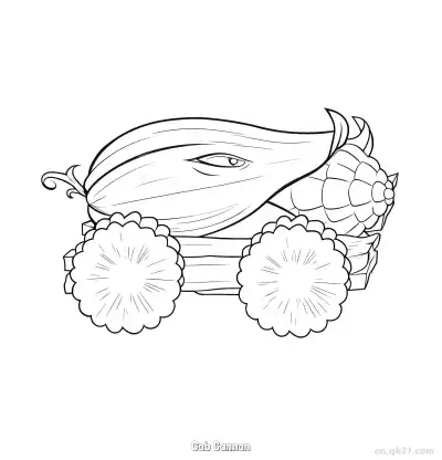 Free printable Cob Cannon  Coloring Page - Free Printable Plants vs Zombies PDFS Coloring Sheets coloring page