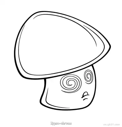 Free printable Hypno-shroom  Coloring Page - Free Printable Plants vs Zombies PDFS Coloring Sheets coloring page