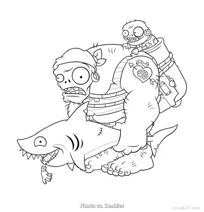 Free printable Plants vs. Zombies 2 Coloring Page - Free Printable Plants vs Zombies PDFS Coloring Sheets coloring page