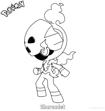 Free printable Charcadet Coloring Page - Free Printable Pokemon Coloring Sheets coloring page