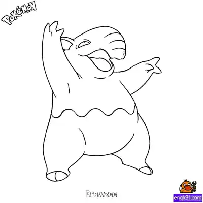 Free printable Drowzee Coloring Page - Free Printable Pokemon Coloring Sheets coloring page