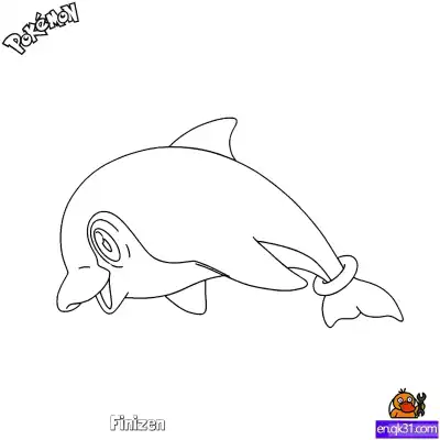 Free printable Finizen Coloring Page - Free Printable Pokemon Coloring Sheets coloring page