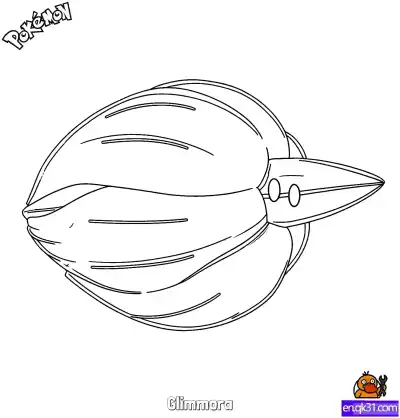 Free printable Glimmora Coloring Page - Free Printable Pokemon Coloring Sheets coloring page