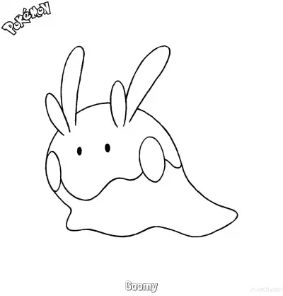 Free printable Goomy Coloring Page - Free Printable Pokemon Coloring Sheets coloring page
