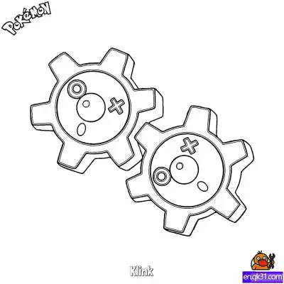 Free printable Klink Coloring Page - Free Printable Pokemon Coloring Sheets coloring page