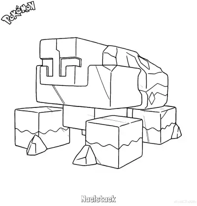 Free printable Naclstack Coloring Page - Free Printable Pokemon Coloring Sheets coloring page