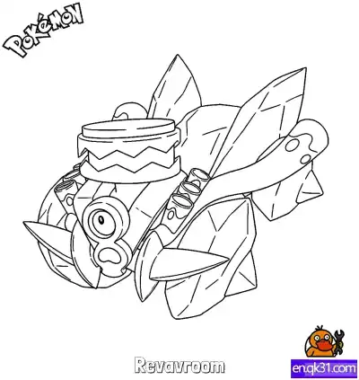 Free printable Revavroom Coloring Page - Free Printable Pokemon Coloring Sheets coloring page