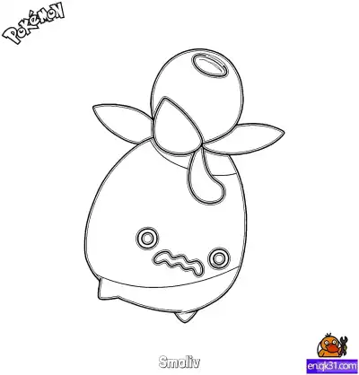 Free printable Smoliv Coloring Page - Free Printable Pokemon Coloring Sheets coloring page
