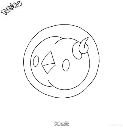 Free printable Solosis Coloring Page - Free Printable Pokemon Coloring Sheets coloring page