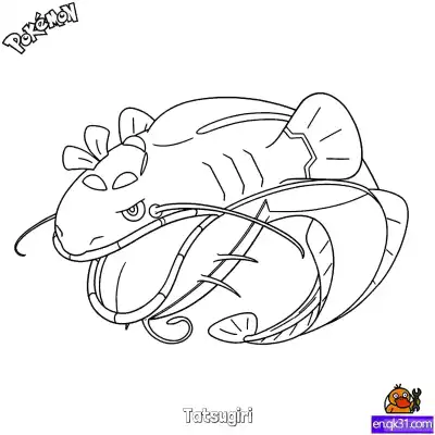 Free printable Tatsugiri Coloring Page - Free Printable Pokemon Coloring Sheets coloring page