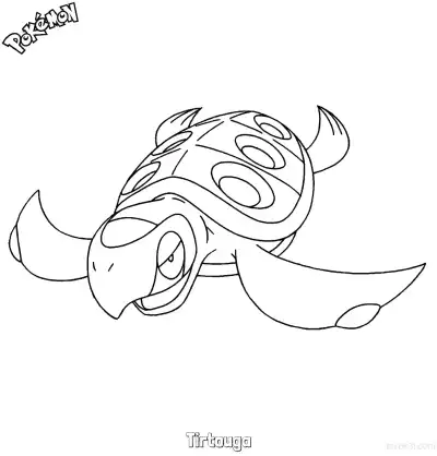 Free printable Tirtouga Coloring Page - Free Printable Pokemon Coloring Sheets coloring page