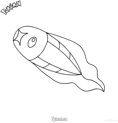 Free printable Tynamo Coloring Page - Free Printable Pokemon Coloring Sheets coloring page