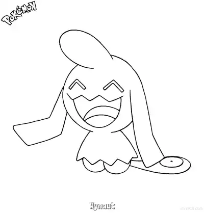 Free printable Wynaut Coloring Page - Free Printable Pokemon Coloring Sheets coloring page