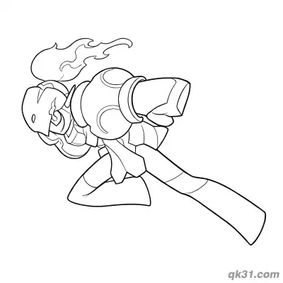 Free printable Armarouge Pokémon Flying Charge Coloring Page coloring page