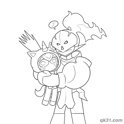 Free printable Armarouge Pokémon Hugging and Comforting Friend Coloring Page coloring page