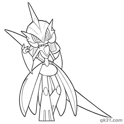 Free printable Battle Stance Iron Valiant Coloring Page coloring page