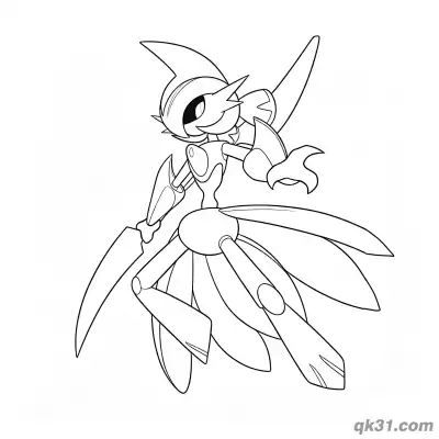 Free printable Playful Battle Iron Valiant Coloring Page coloring page