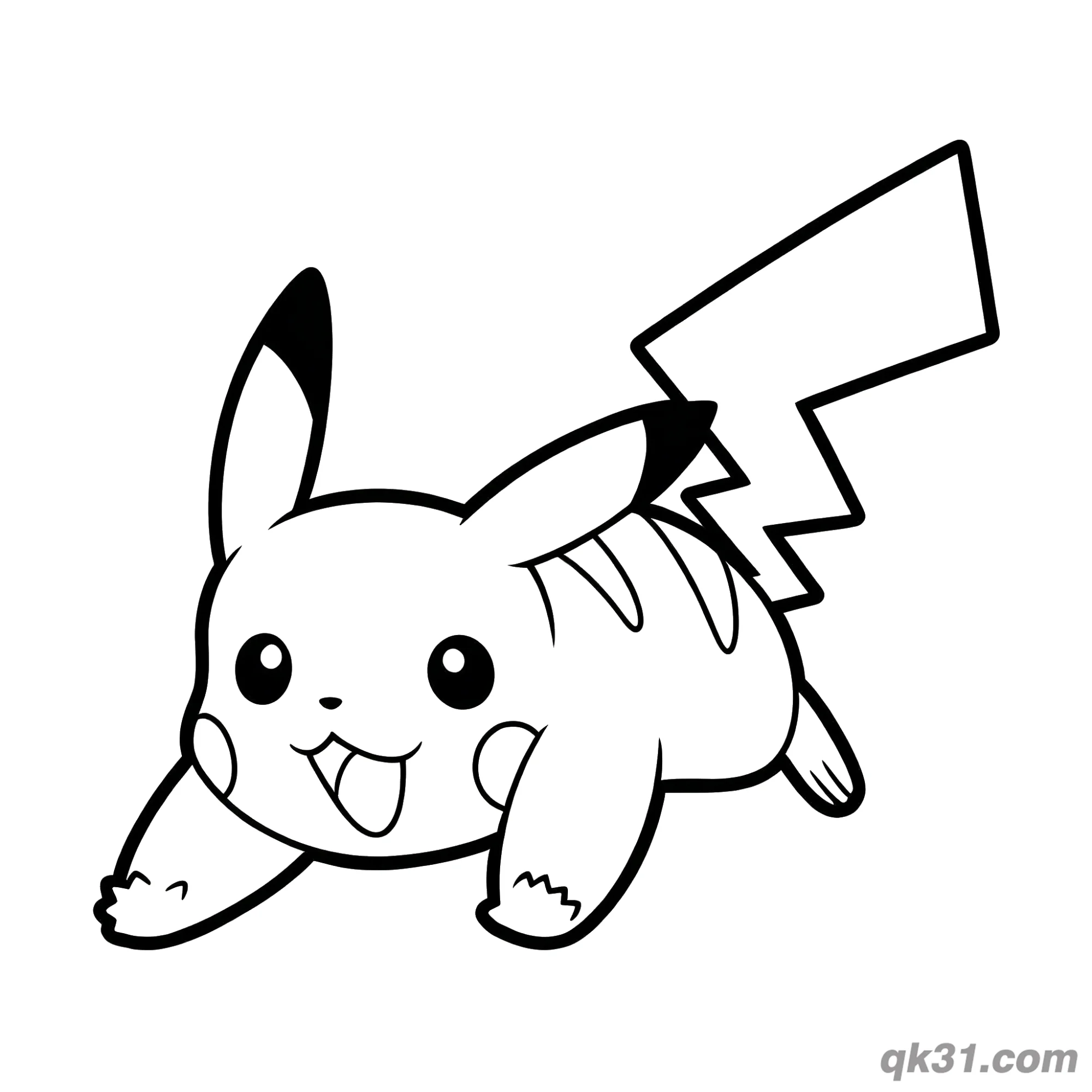 Baby Pikachu Coloring Pages Printable – Free Printable Coloring Page for Kids and Adults