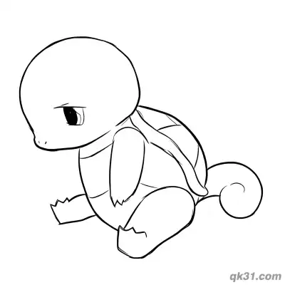 Free printable Free Squirtle Coloring Pages coloring page