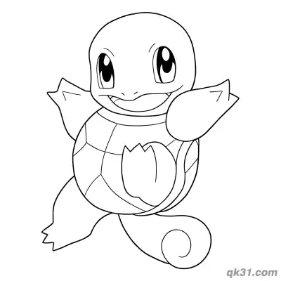Free printable Squirtle Coloring Pages Free coloring page