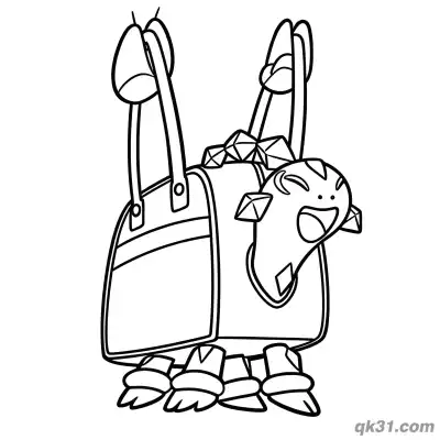 Free printable Terapagos Stellar Form Printable Coloring Page coloring page