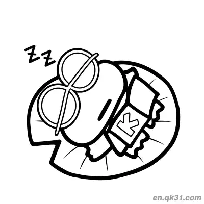 Free printable Keroppi Napping on Lily Pad Coloring Page coloring page