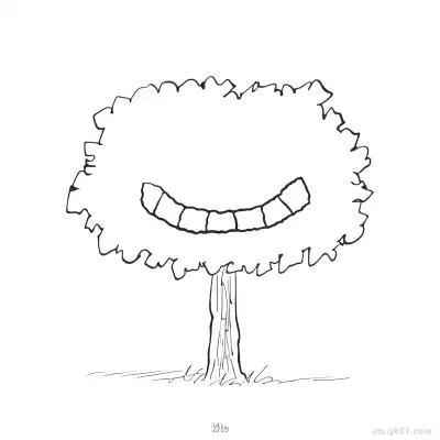 Free printable The Kite-Eating Tree Coloring Page coloring page