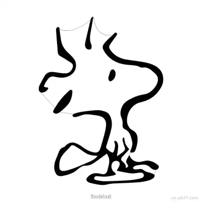 Free printable Woodstock Abstract Line Art Coloring Page coloring page