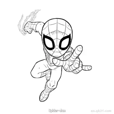 Free printable Spider-Man 10 Coloring Page - Free PDF Printable Marvel Coloring Sheets coloring page