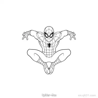 Free printable Spider-Man 23 Coloring Page - Free PDF Printable Marvel Coloring Sheets coloring page