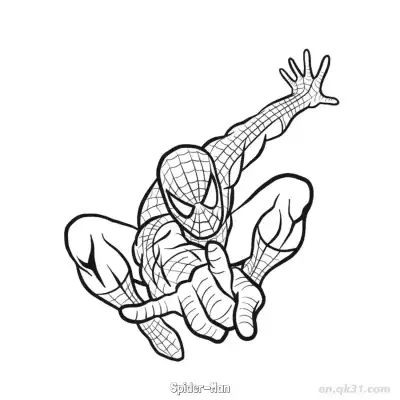 Free printable Spider-Man 25 Coloring Page - Free PDF Printable Marvel Coloring Sheets coloring page