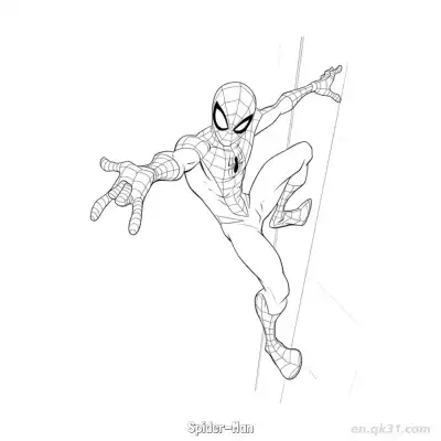 Free printable Spider-Man 31 Coloring Page - Free PDF Printable Marvel Coloring Sheets coloring page