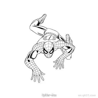 Free printable Spider-Man 9 Coloring Page - Free PDF Printable Marvel Coloring Sheets coloring page