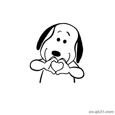 Free printable Puppy Holding Heart Balloon Valentine Page coloring page